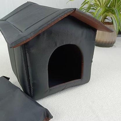 Cats House Waterproof Outdoor Keep Warm Pet Cat Cave Beds Nest Funny Foldable and Washable for Kitten Puppy Pets Supplies