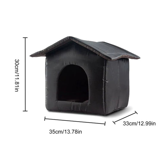 Cats House Waterproof Outdoor Keep Warm Pet Cat Cave Beds Nest Funny Foldable and Washable for Kitten Puppy Pets Supplies